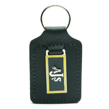 AJS & Matchless AJS & Matchless AJS Leather Key Fob With AJS Logo For Classic Motorcycle