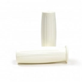 AMAL White Handlebar Grips for 7/8" Handlebars OEM No 366/012