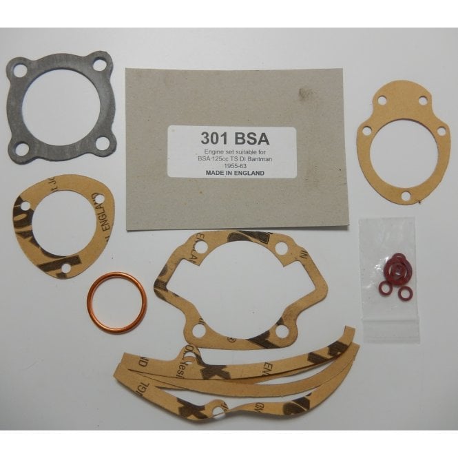 BSA BSA Bantam D1 Gasket Set Made in UK Fits Models 1955-1963