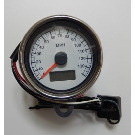 Cable Speedometer 2:1 Ratio With Blue LED Illumination & Inbuilt Light Switch