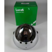 Classic Motorcycle Genuine  Lucas 7" Chrome Headlight Shell & Rim LU54526651T