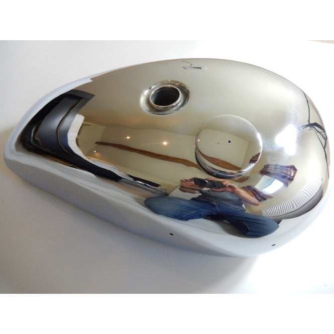 Triumph Triumph Classic T140 Fuel Tank In Chrome Finish OEM No 83-4772