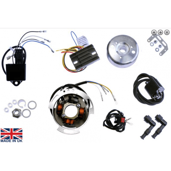 Digital Lighting/Ignition Alternator Kit For BSA, Triumph, Norton