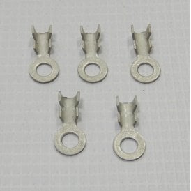 Electrical Ring Cable Connectors Set of 5 for Classic Motorcycle 3mm Cable