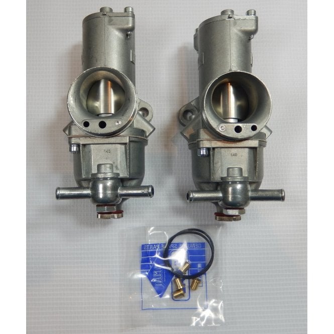 AMAL AMAL Genuine Premier Carburettor Set for a BSA A65 Lightning 1971-72 Made in England