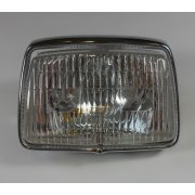 Honda C70,C90 Headlight Complete With Bulbs Chrome Finish