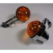 Lucas Type Indicators Short Stem for Classic Motorcycle (Pair) 