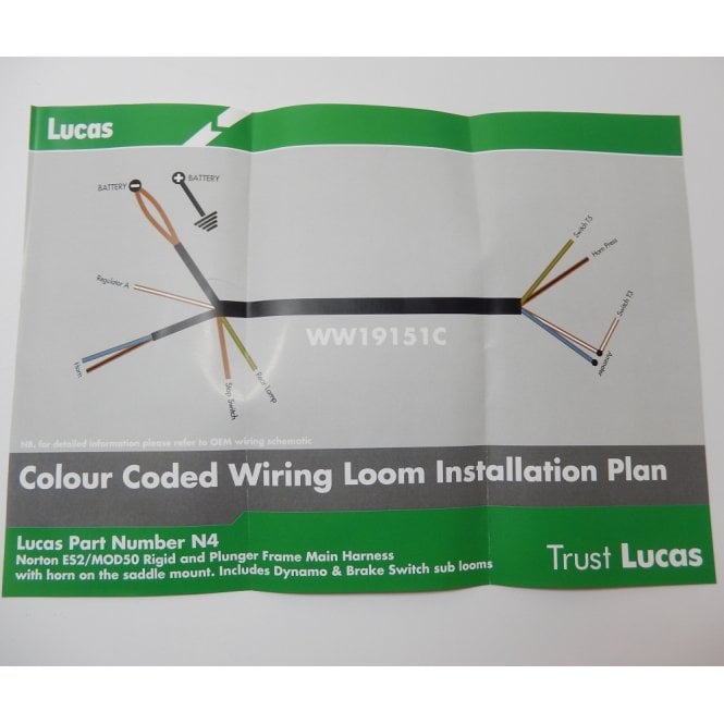 Norton Es2 Wiring Diagram Wiring Diagram