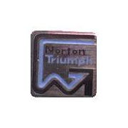 Norton / Villiers / Triumph Enamel Pin Badge for Classic Motorcycle