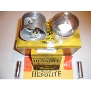 Pair of Hepolite Pistons for Triumph T140/TR7 750cc models (1972-). 