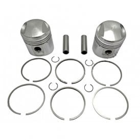 Piston Set Triumph 3TA Ratio - 7.5-1 58.25mm +40 Size UK Made