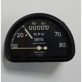 Genuine Smiths D Shaped Speedometer 0-80MPH Fits No SC.1102/11 New Old Stock