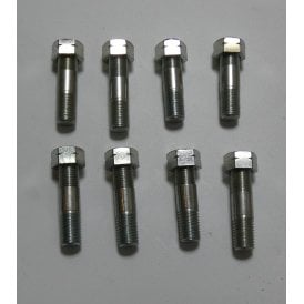 Triumph 3TA, 5TA, T90, T100 Cylinder Base Stud & Nut Set of 8 Made in UK