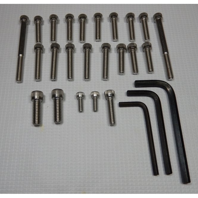 Triumph Triumph 650/750 T120/T140 Stainless Steel Engine Bolt Set With Allen Keys