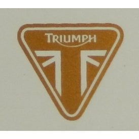 Triumph Gold Logo Transfer