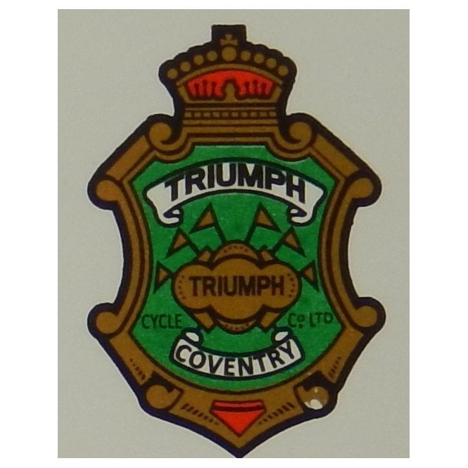 Triumph Triumph Green Badge Logo Transfer