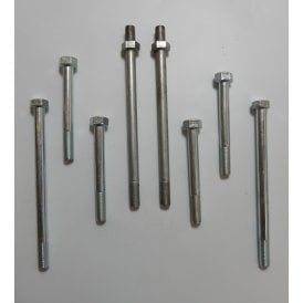 Triumph High Tensile Alloy 8 Piece Cylinder Head bolt Set T110/T120 Pre-unit Models 1957-62