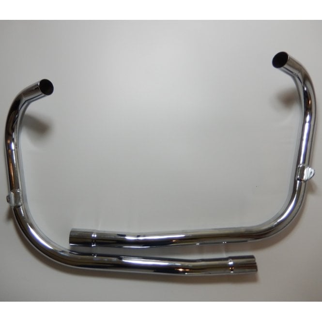 Triumph Triumph T120 Oil in Frame Downpipes Un-Balanced Push-in Made in UK OEM no 71-2636/7