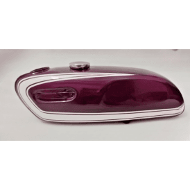 Yamaha FS1E Moped 50cc Painted Fuel Tank Aubergine Fits 1970s Model