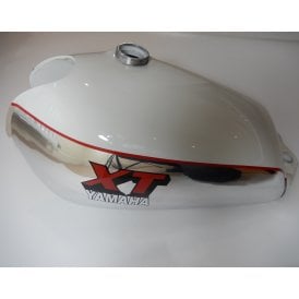  Yamaha XT 500 Alloy Tank White & Chrome With Red Lining & XT Logo For 1980 Models